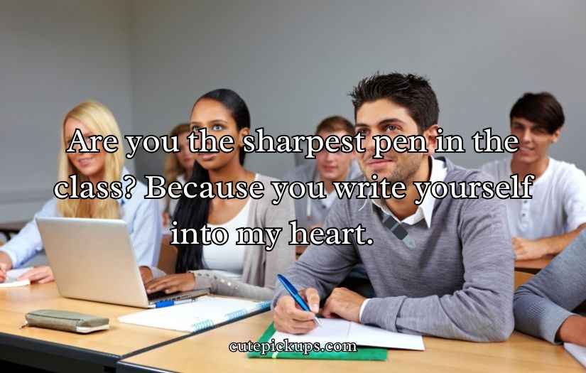 Teacher Pick Up Lines