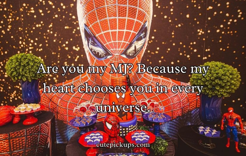 Spiderman Pick Up Line