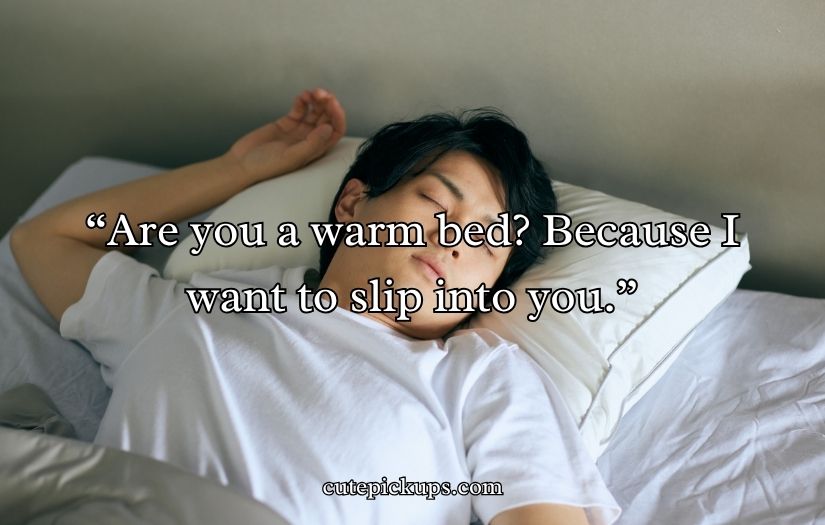 Sleep Pick Up Lines