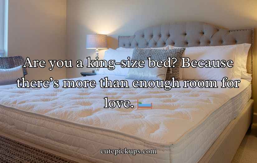 Furniture Pickup Lines