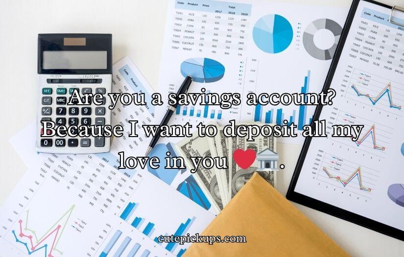 Finance Pick Up Lines