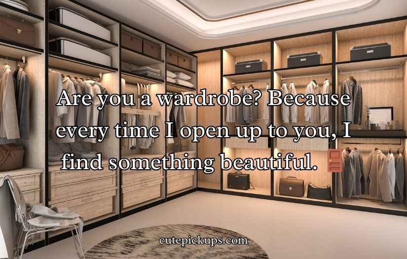 Furniture Pickup Lines