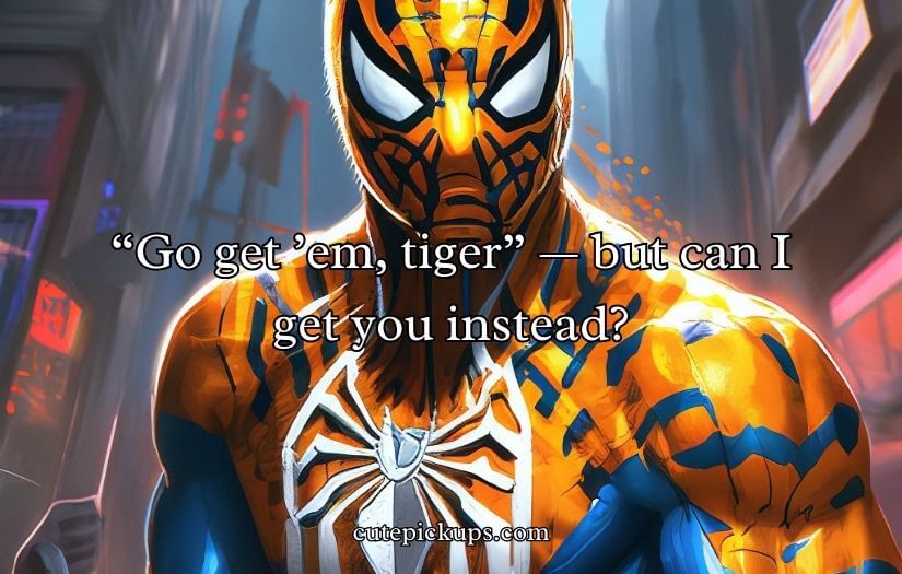 Spiderman Pick Up Line