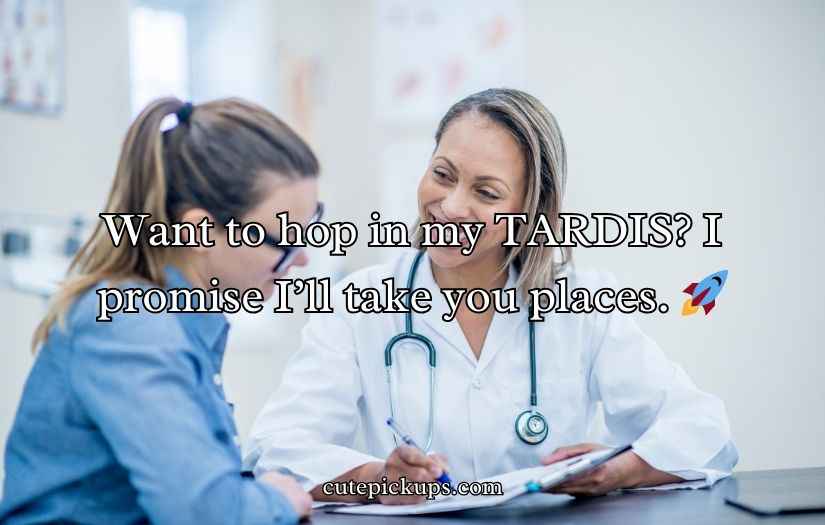 Doctor Who Pickup Lines