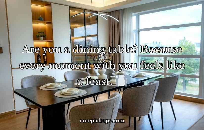 Furniture Pickup Lines