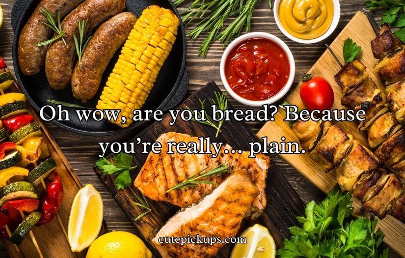 Scrumptious Food Pick-Up Lines