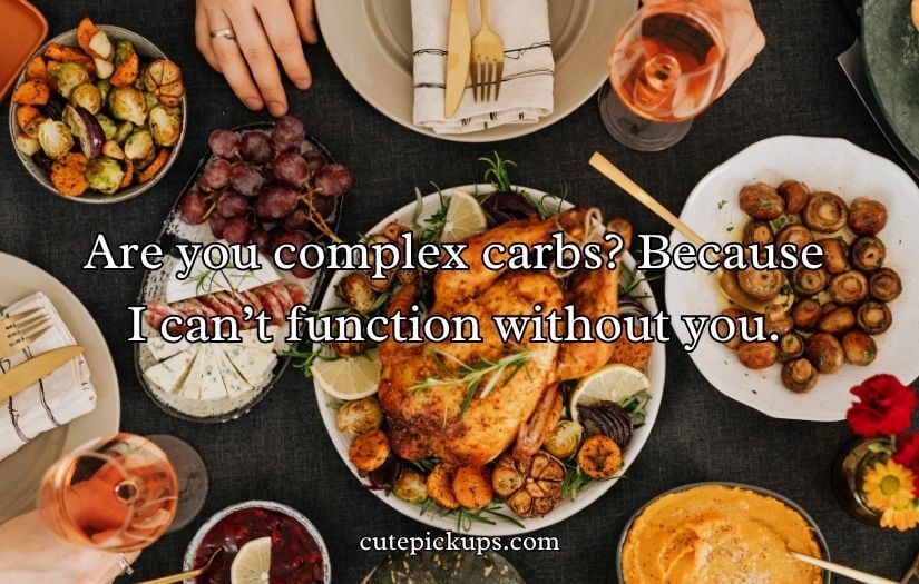 Scrumptious Food Pick-Up Lines