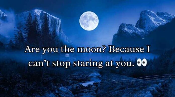 Moon Pick Up Lines Moon Pick Up Lines