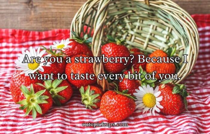 Strawberry Pick Up Lines