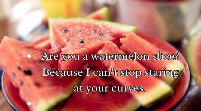 Watermelon Pick Up Lines Watermelon Pick Up Lines