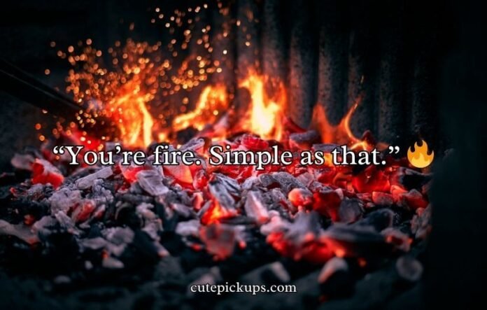 Fire Pick Up Lines