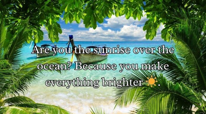 Sea Pick Up Lines Sea Pick Up Lines