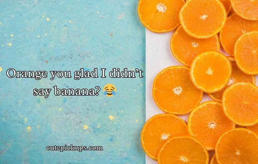 Orange Puns and Jokes