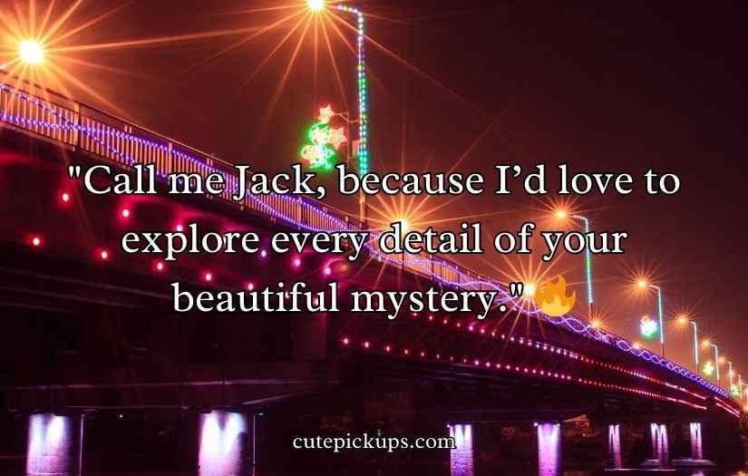 Titanic Pick Up Lines