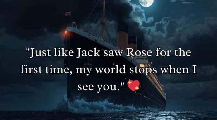 Titanic Pick Up Lines Titanic Pick Up Lines