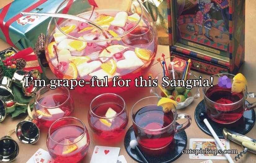 Sangria Puns