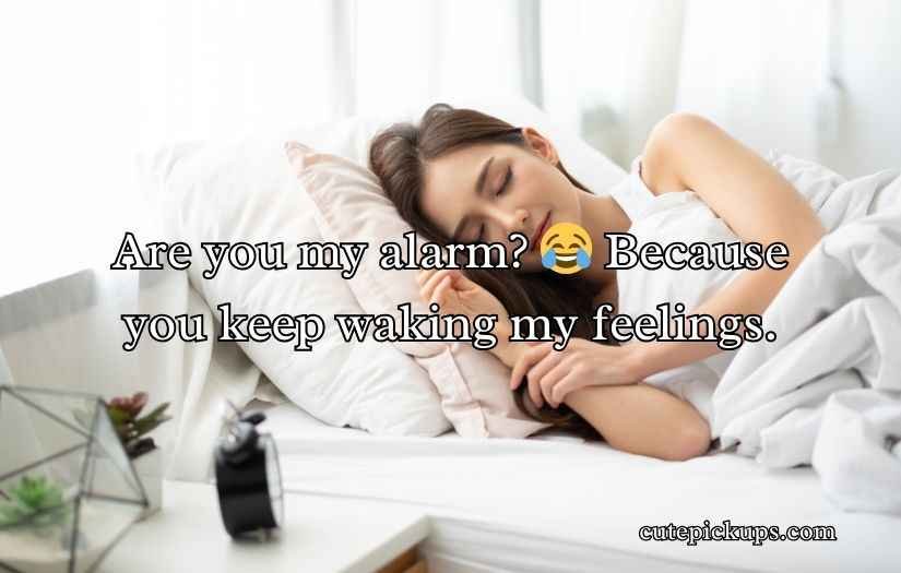 Best Sleep Pick Up Lines