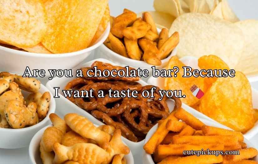 Best Snack Pick Up Lines