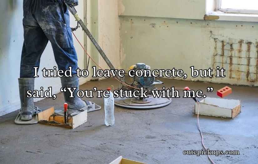 Concrete Puns and Jokes