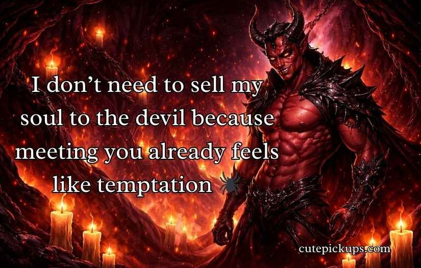 Demon Pick Up Lines