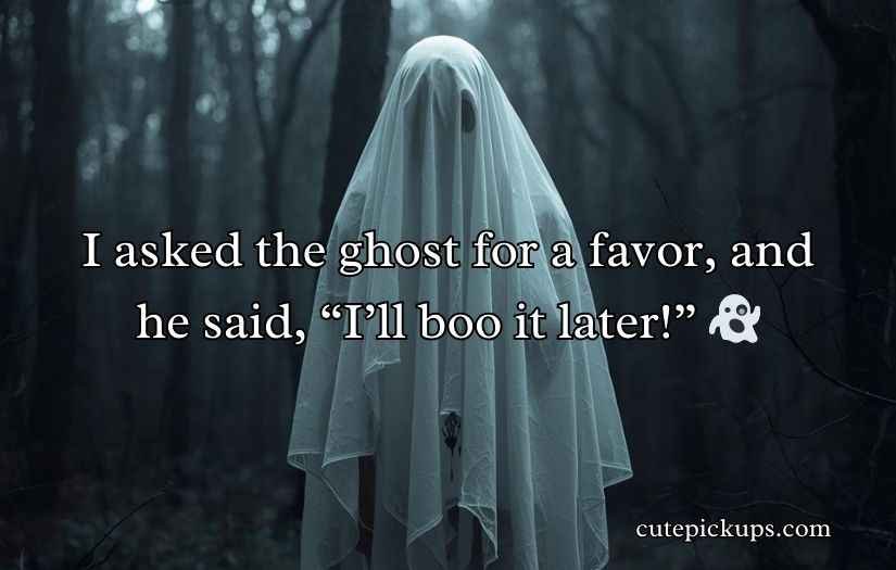 Ghost Jokes and Puns
