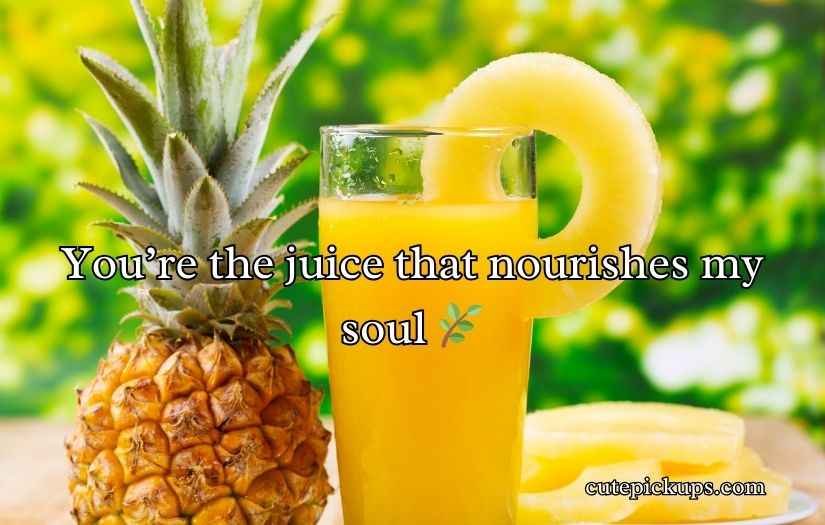 Juice Pick Up Lines