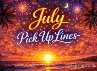 July Pick Up Lines July Pick Up Lines