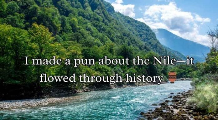 River Puns River Puns