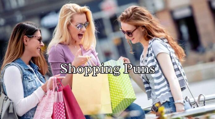 Shopping Puns Shopping Puns