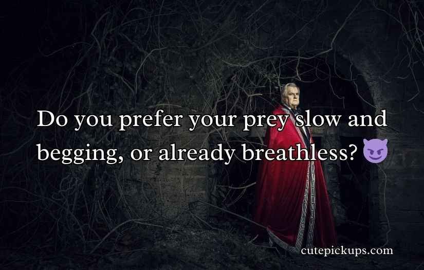 Vampire Pick Up Lines