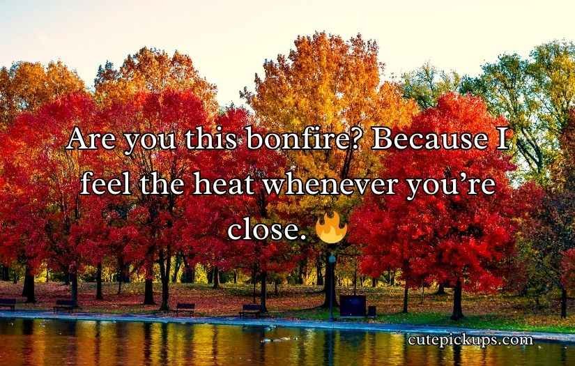 Autumn Pick Up Lines
