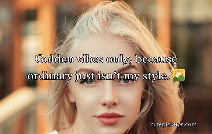 Blonde Pick Up Lines