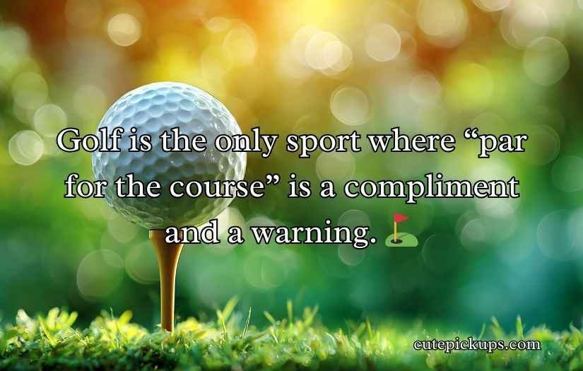 Golf Puns