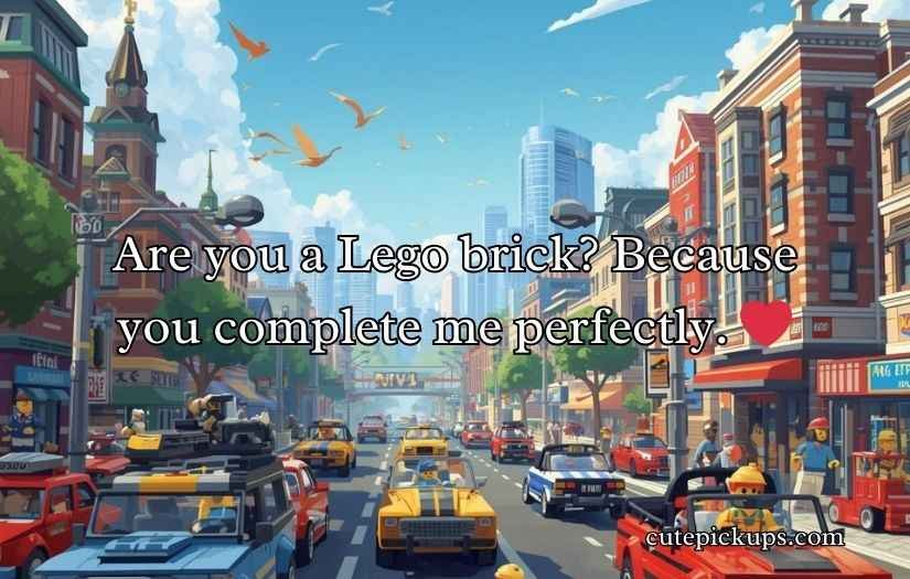 Lego Pick Up Lines and Rizz