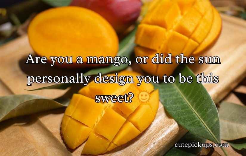 Mango Pick Up Lines