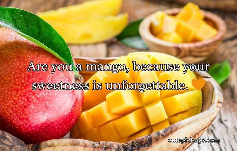 Mango Pick Up Lines