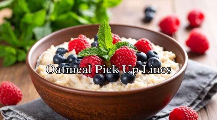 Oatmeal Pick Up Lines Oatmeal Pick Up Lines