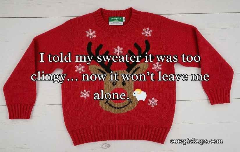 Sweater Puns and Jokes One Liner