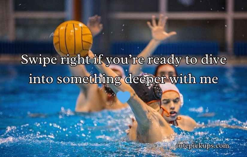 Water Polo Pick Up Lines