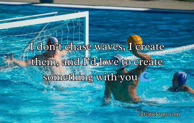 Water Polo Pick Up Lines