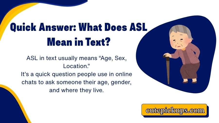 ASL Meaning in Text