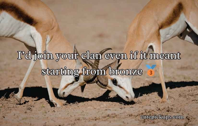 Clash of Clans Pick Up Lines