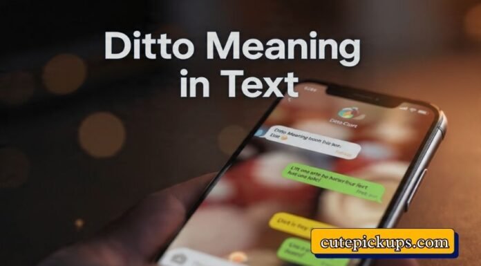 Ditto Meaning in Text Ditto Meaning in Text