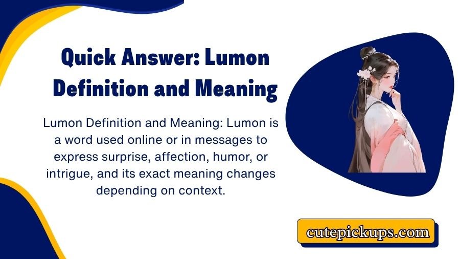 Lumon Definition and Meaning