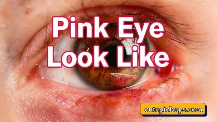 Pink Eye Look Like