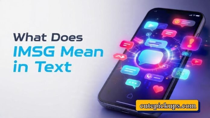 What Does IMSG Mean in Text