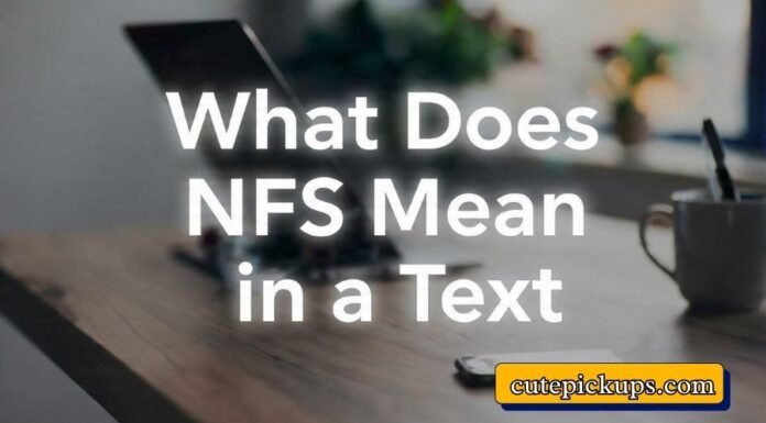 What Does NFS Mean in a Text What Does NFS Mean in a Text
