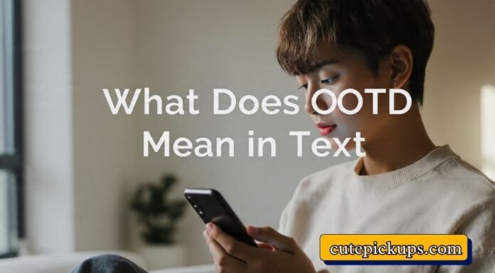 What Does OOTD Mean in Text What Does OOTD Mean in Text