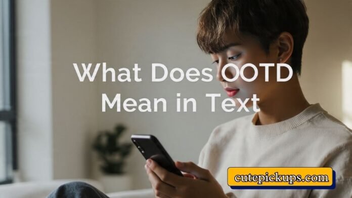 What Does OOTD Mean in Text