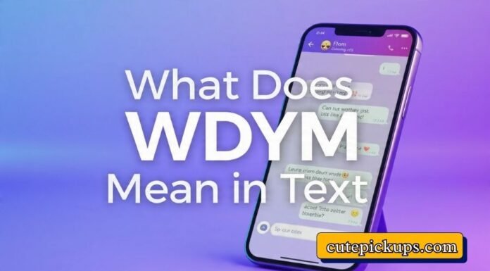 What Does WDYM Mean in Text What Does WDYM Mean in Text